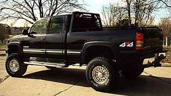 2002 Chevy 2500HD with RCD 6" suspension lift kit