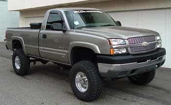 2003 2WD Chevy Silverado 2500HD with RCD 6" lift kit