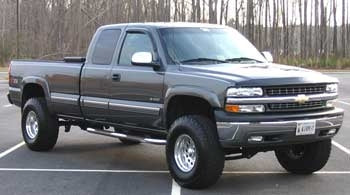 2002 Chevrolet Silverado Z71 with RCD 6" lift kit