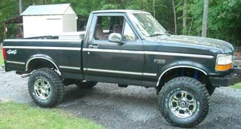 1995 F150 with 6" Superlift lift kit