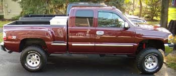 2000 GMC Sierra 1500 Z71 with 6" suspension lift kit