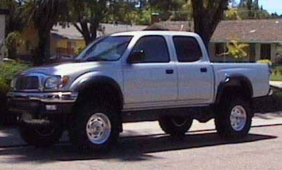 2001 Tacoma Prerunner with 3" Revtek lift kit, 3" Performance Accessories body lift