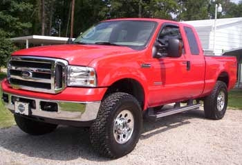2005 Ford F250 Powerstroke Diesel 2.5" Revtek lift kit
