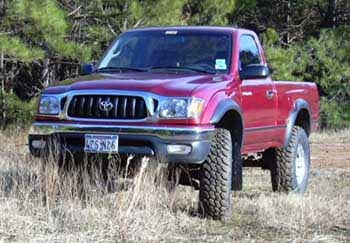 2001 Tacoma 4x4 with 3" Revtek suspension lift kit