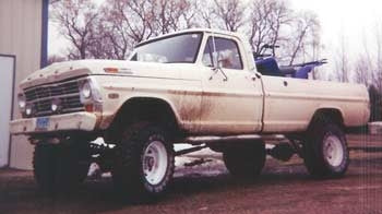 1969 Ford F250 with a 2" body lift
