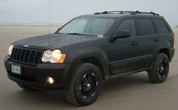 2008 Jeep Grand Cherokee Laredo with 3.5" suspension lift kit