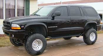 1998 Dodge Durango SLT 4X4 with Tuff Country 5.5" suspension lift kit