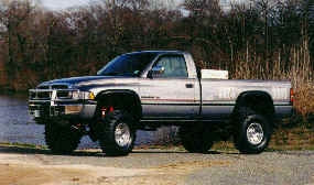 1994 Dodge V10 with Skyjacker 4-1/2" lift kit