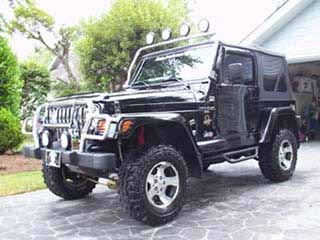 1999 Sahara with 3" Skyjacker suspension lift kit