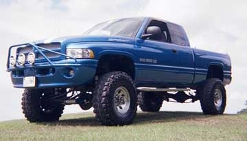 2000 Dodge Ram 2500 Sport 360c.i. HD, with 5" Superlift suspension lift kit