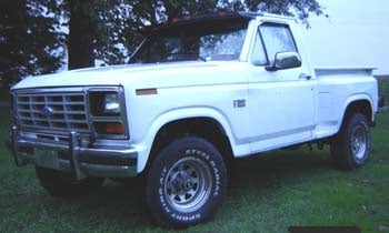 1984 F150 Stepside with 2" suspension lift kit