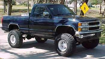 1994 Chevy K1500 with 6" Tuff Country suspension lift kit