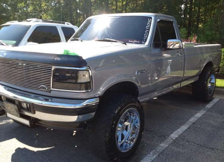1995 F150 with 4.5" lift kit