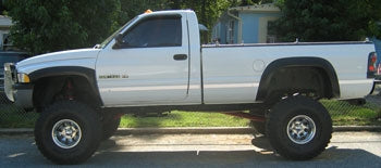 1996 Dodge Ram 1500 4x4 with 5" Rough Country suspension lift kit