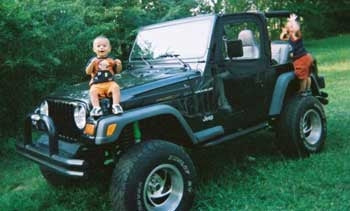 1997 TJ with 4" lift kit