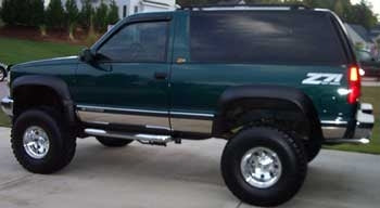 1996 Chevrolet Tahoe Z71 6" Trailmaster suspension lift kit