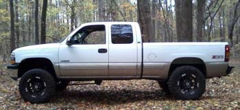2002 Chevrolet Z71 Silverado 1500 with 6" lift kit