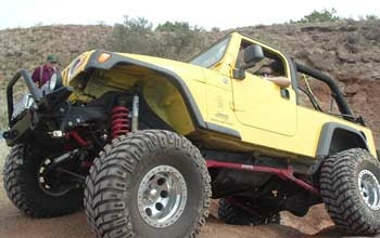 2004 Jeep Wrangler Unlimited with 8" Skyjacker lift kit