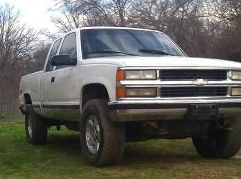 1997 Chevrolet Z71 with 3" body lift