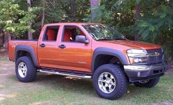 2005 Colorado Z71 with 5" lift kit