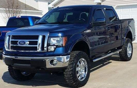 2010 Ford F150 with Zone Offroad 6" lift kit