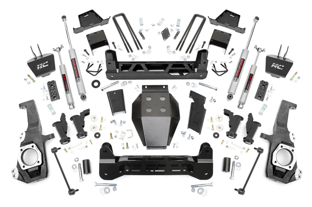 7" Torsion Drop lift kit for 2020-25 Silverado Sierra 2500HD 3500HD
