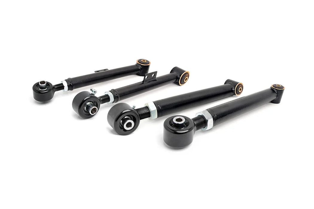 Adjustable rear upper & lower X-Flex control arms