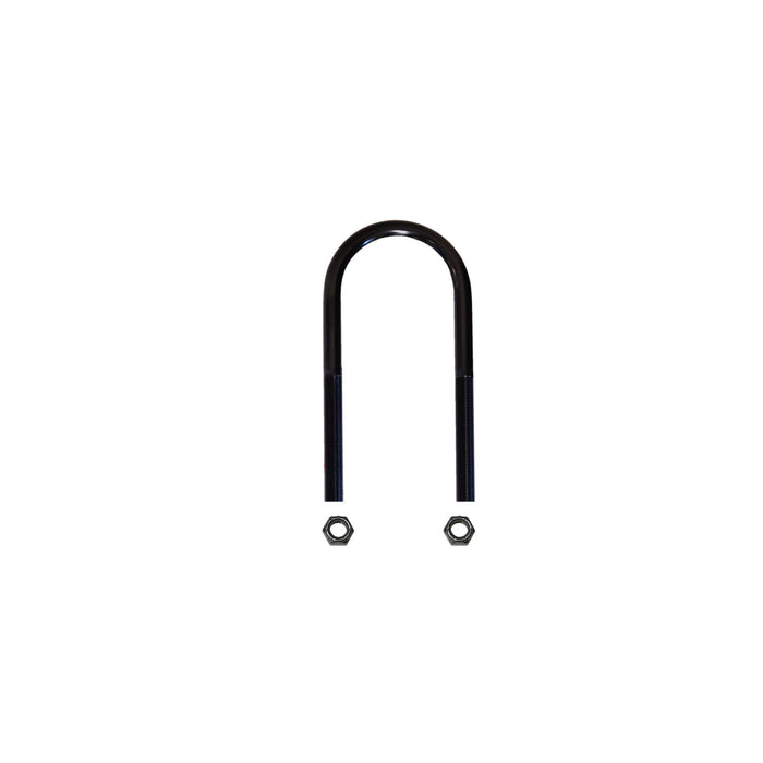 Single Round U-bolt with hardware