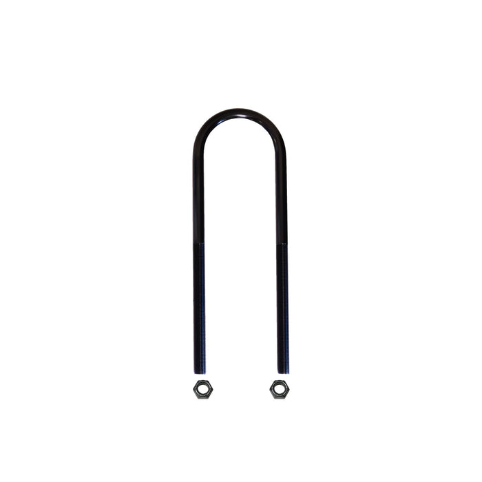 Single Round U-bolt with hardware