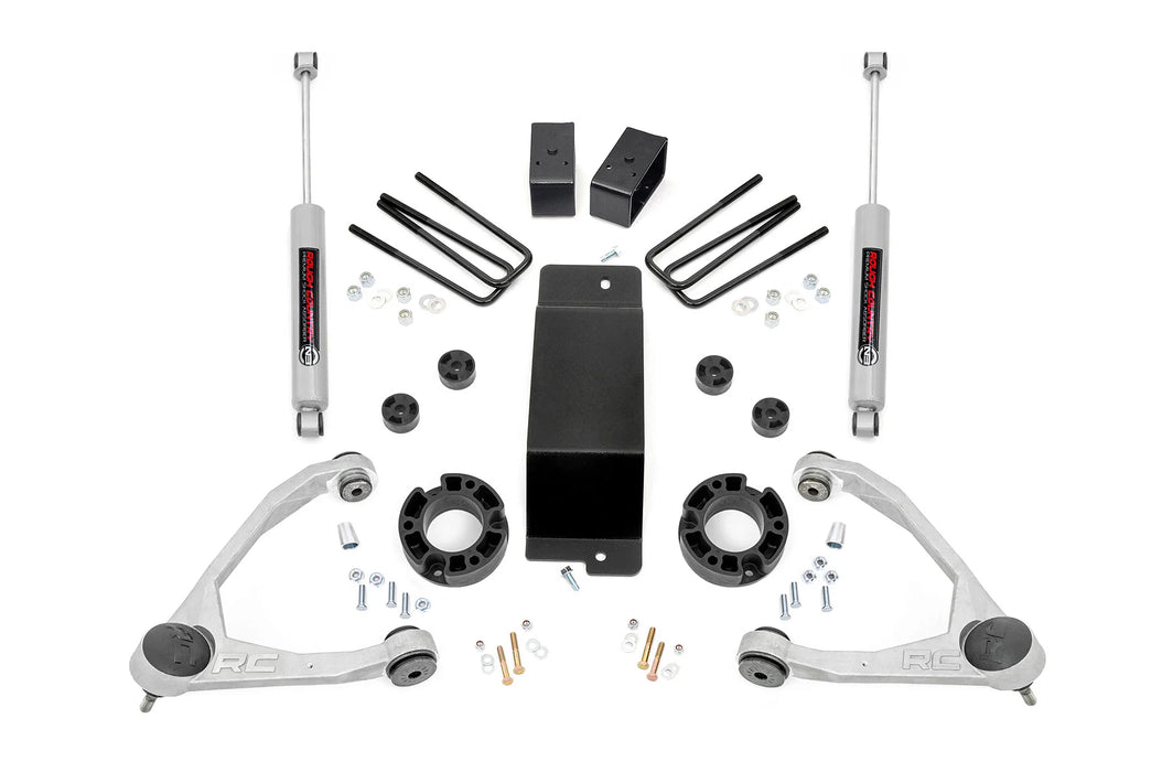 3.5" UCA lift kit for 2007-16 Silverado, Sierra 1500 4WD