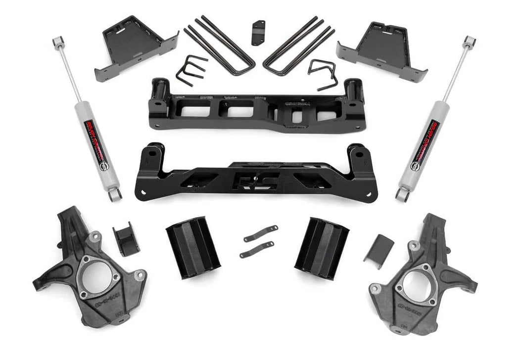2007-13 2WD Silverado, Sierra 1500 7.5" lift kit