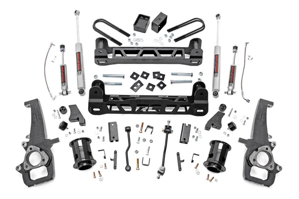2006-08 2WD Dodge Ram 1500 6" lift kit, N3 Nitro shocks