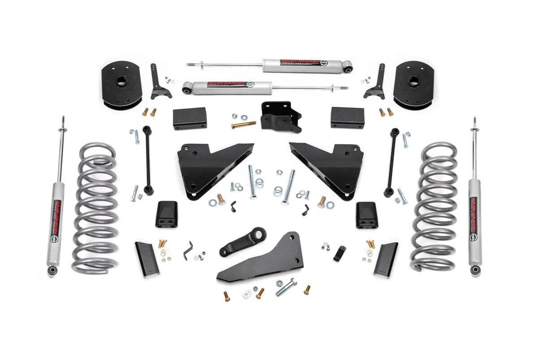 2014-18 4WD Ram 2500 5" radius arm bracket, coil spring lift kit