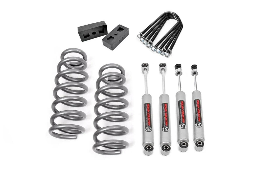 2002-05 2WD Dodge Ram 1500 3" lift kit, N3 Nitro shocks