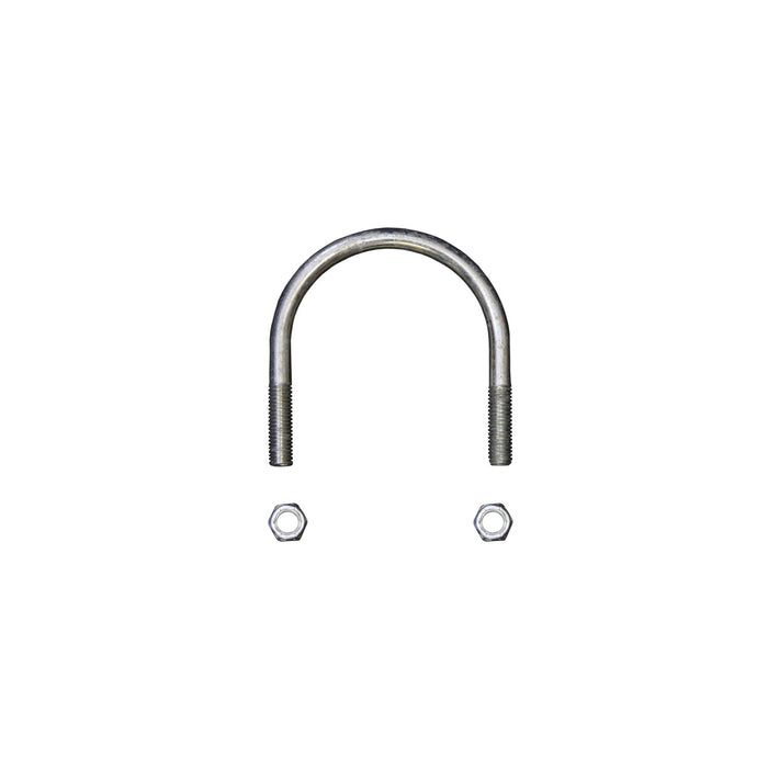 Single Round U-bolt with hardware