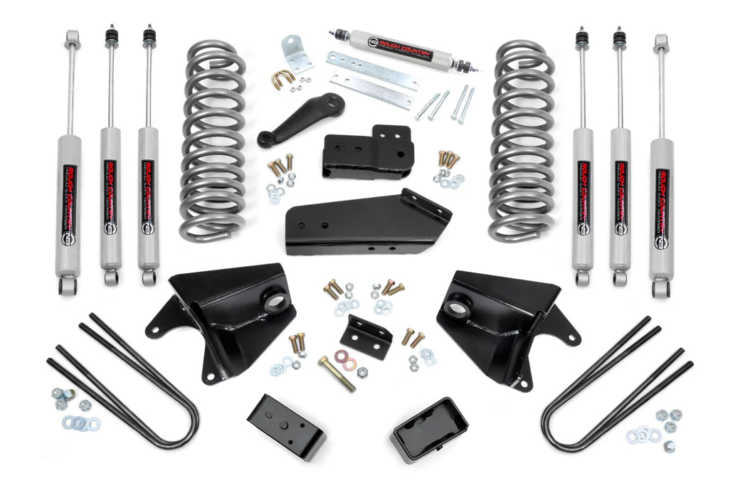 4" lift kit with Factory Quads for 1980-96 Ford F150 4WD