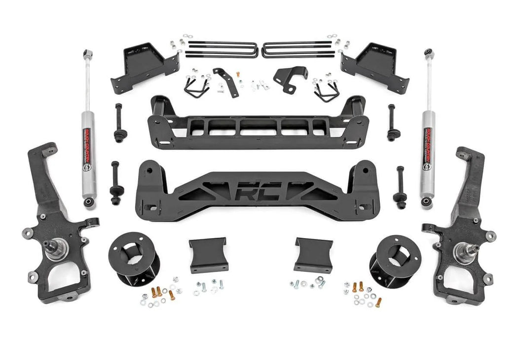 2004-08 2WD Ford F150 6" lift kit, N3 Nitro shocks