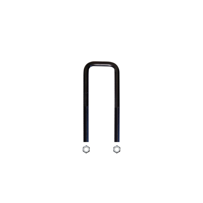 Single Square U-bolt with hardware