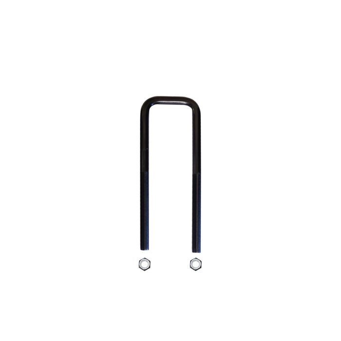 Single Square U-bolt with hardware