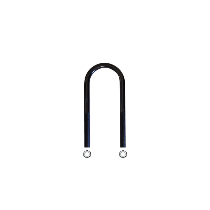 Single Round U-bolt with hardware