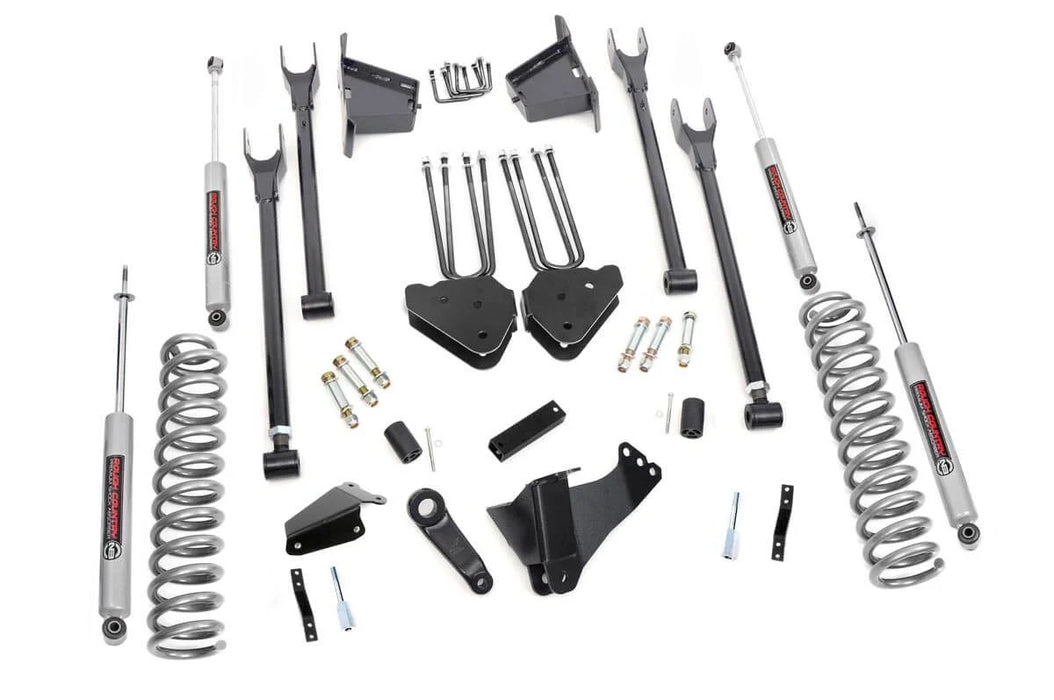 2005-07 4WD Ford F250, F350 Super Duty 8" 4-Link lift kit