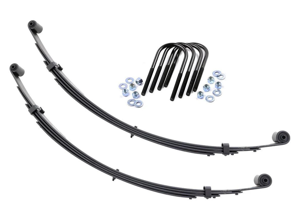 1990-94 Ford Explorer pair of rear leaf springs & ubolts, 3"