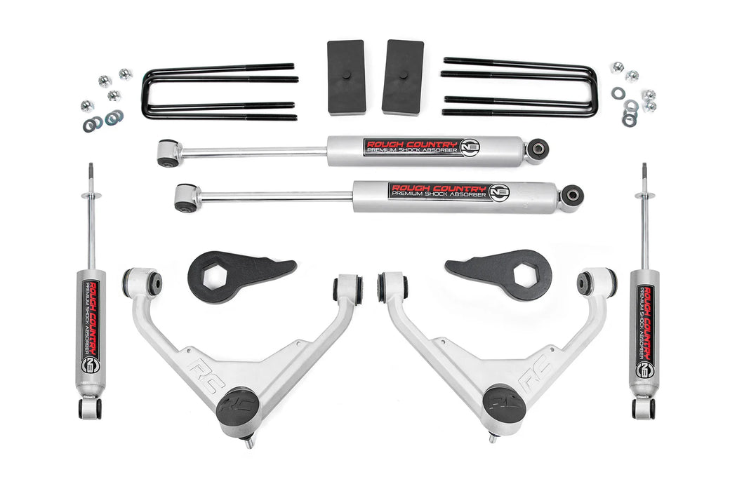 3" lift kit for 01-10 Silverado, Sierra, Suburban, Yukon XL 2500, 2500HD, 3500, 3500HD