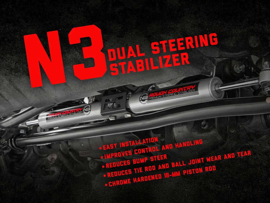 Dual Steering Stabilizer Kit