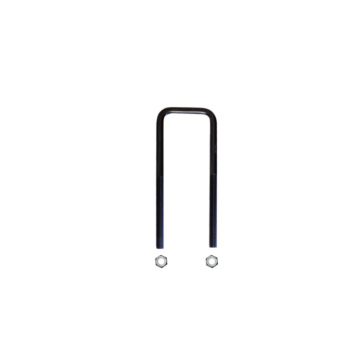 Single Square U-bolt with hardware