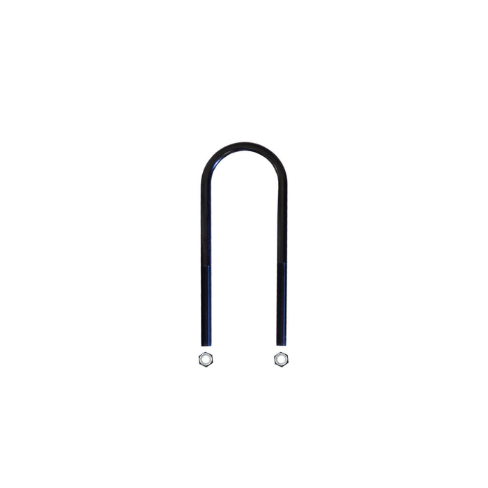 Single Round U-bolt with hardware