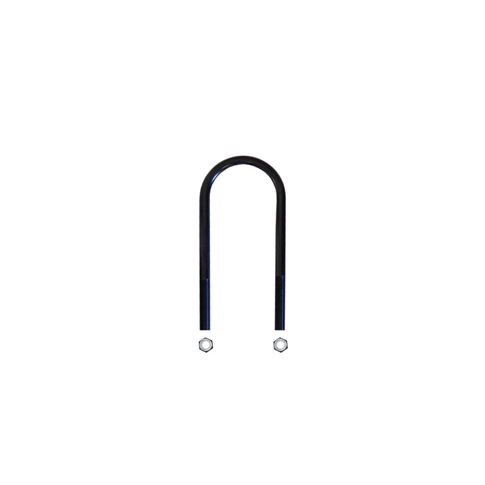 Single Round U-bolt with hardware