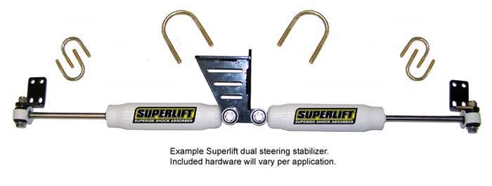 Dual Steering Stabilizer Kit - Before 3/1/08