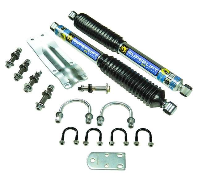 Dual Steering Stabilizer w/ Bilstein SS shocks