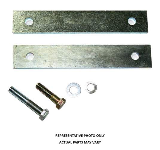 Carrier bearing drop for vehicles with 4" of lift